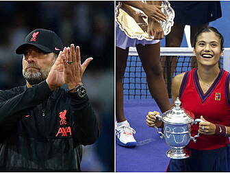 Klopp labels Raducanu as 'tale...